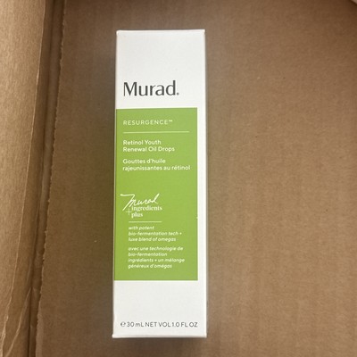 Murad Resurgence Retinol Youth Renewal Serum Oil Drops  1 oz / 30 mL NEW