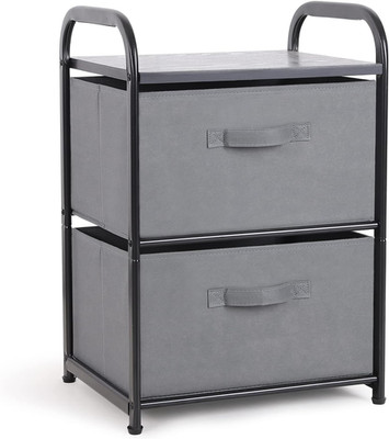 Dresser for Bedroom with 2 Drawers, Wide Chest of Drawers, Fabric Dresser, Stora