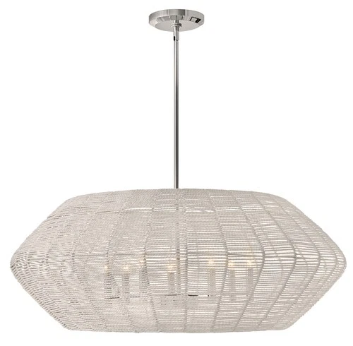 Hinkley Lighting 40385 Luca 7 Light 36"W Lisa McDennon Pendant / - Black - Picture 6 of 10