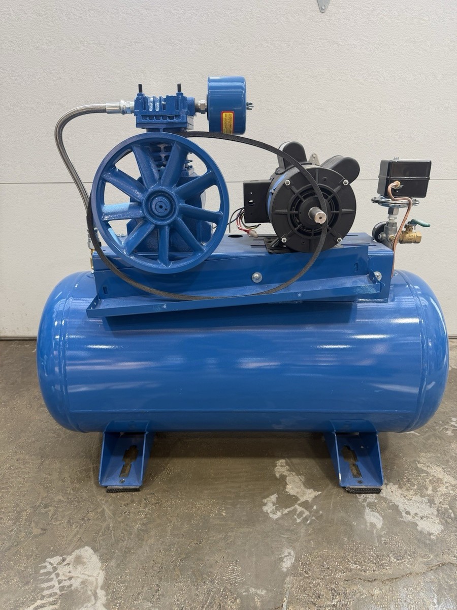 Jenny K2S-30UMS-115/1 1-Phase Horizontal 2hp Fire Sprinkler Air