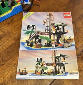 LEGO Pirates: Forbidden Island 6270 100% Complete With Manual 1989 RARE