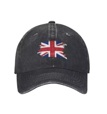 Baseballkappe Großbritannien UK-Flagge verstellbar Baumwolle Herren Union Jack kostenloser Versand
