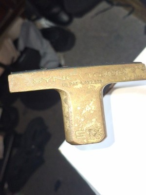 Vintage STX Sync Tour Putter 36'' RH US Pat 4422638 Soft Face