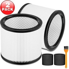 2 Pack Filter Cartridges 90304 90350 90333 Type U for Shop Vac Wet/Dry Vac
