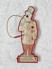 VTG 1974 Battery Tester Plastic WC. Fields Red Nose American Noveltronics Corp