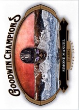 2020 Upper Deck Goodwin Champions #67 Simone Manuel - NM-MT