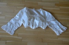 Vintage Dirndlbluse Gr. 44 / creme / mit Stic...