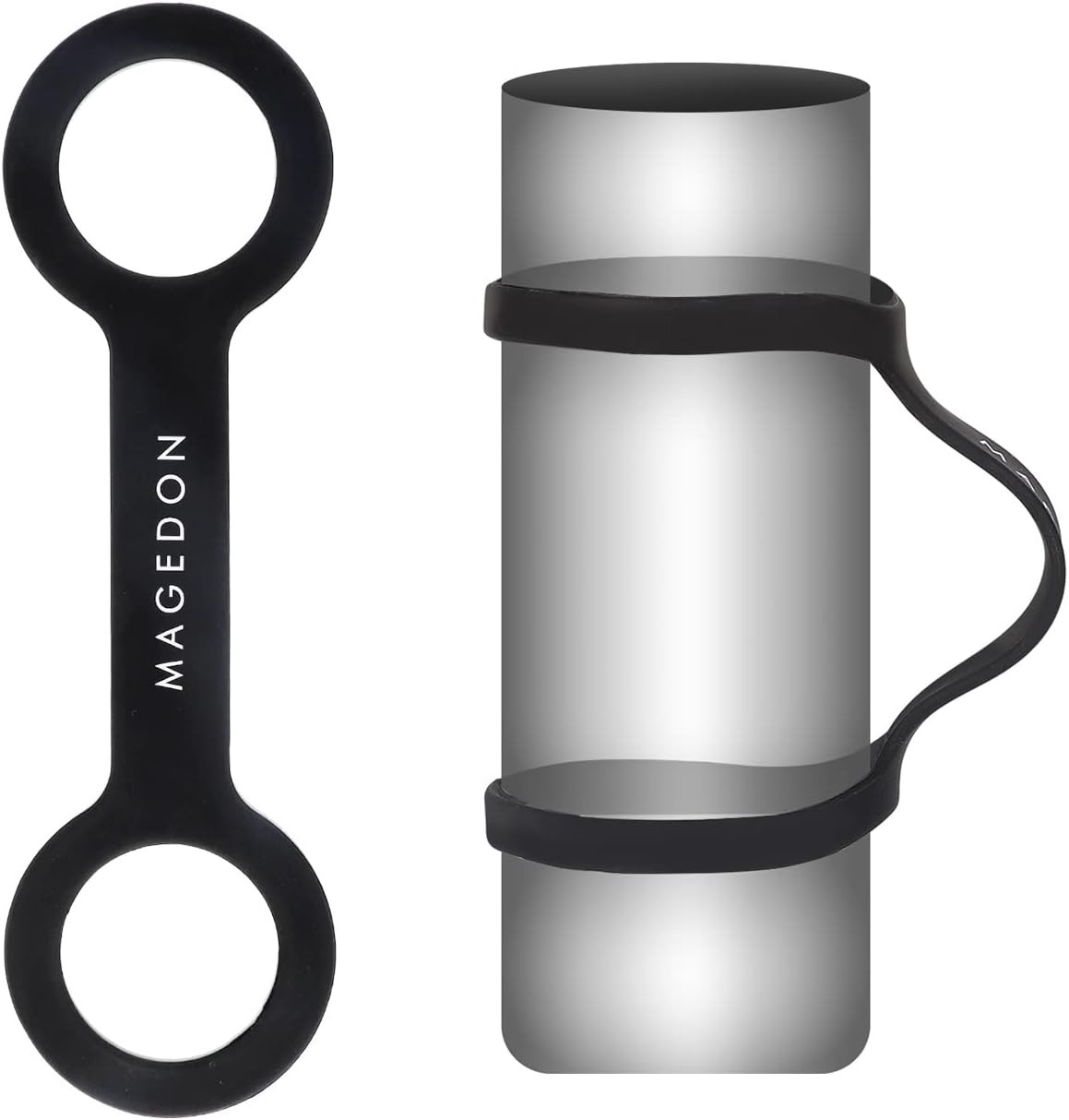 (2 Pack) Water Bottle Carrier Grip,Water Handle Grip,Cup Strap, Soft Band Holder