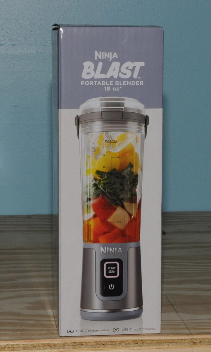 Ninja BC155SNV Blast Portable Blender, Cordless, 18oz. Vessel