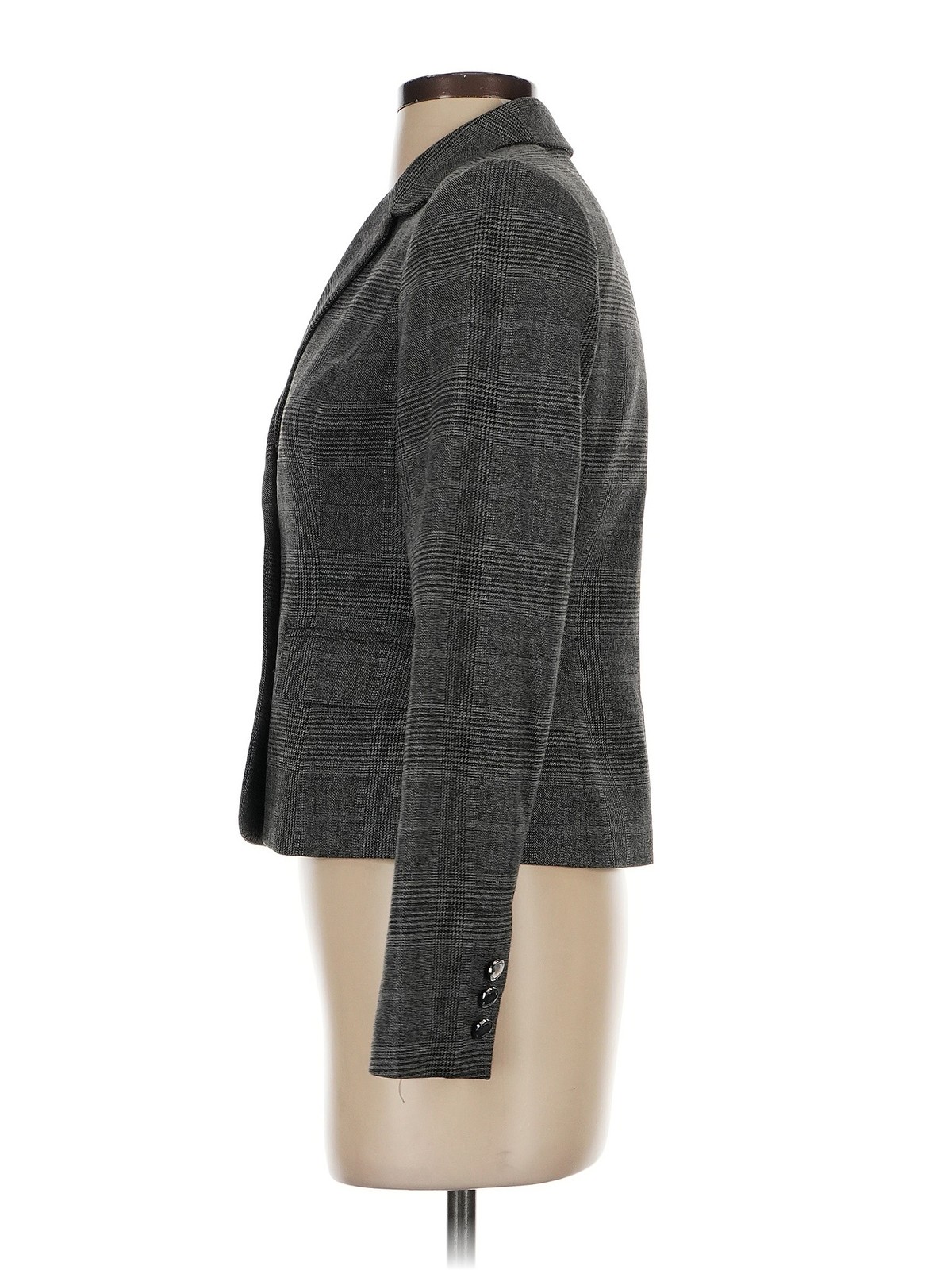 Calvin Klein Women Gray Blazer 2 thumbnail 4