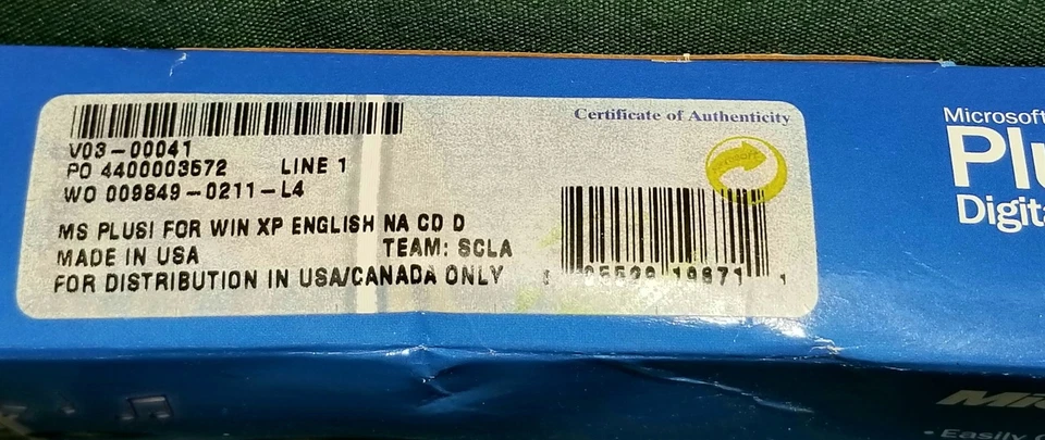 Microsoft Plus! Digital Media Edition Windows XP  2003 PN X09-19520 - Image 4 of 4