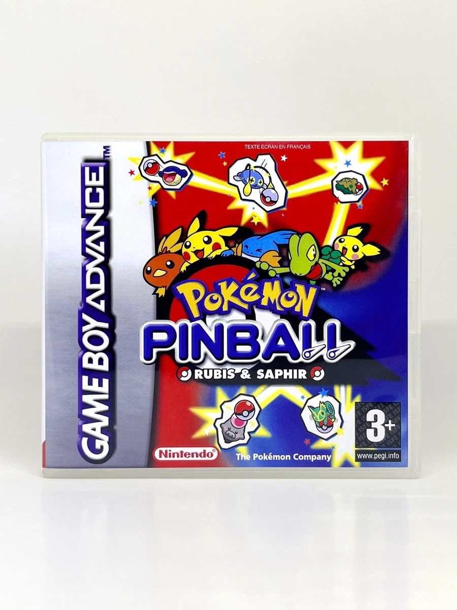 Pokémon Version Saphir Sur Game Boy Advance - Authentique - PAL - Pile OK