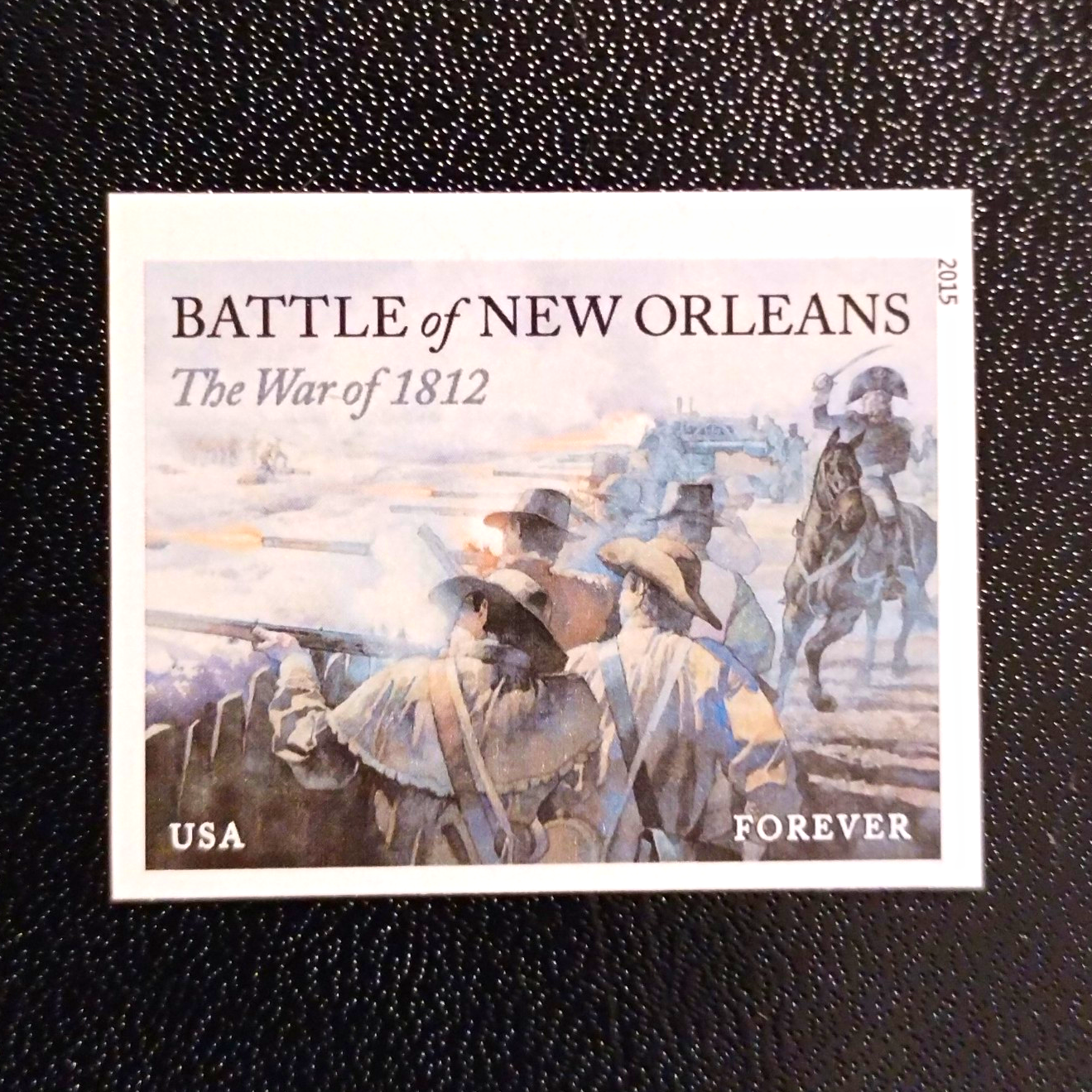 US Battle of New Orleans War of 1812 Forever Stamp 2015, Multicolor (MNH)