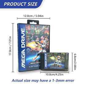 Megadrive Genesis 3000-in-1 Pro Game Cartridge for SEGA Mega Drive Console