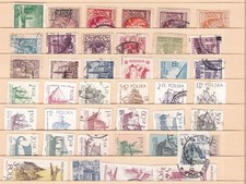 POLAND ^x^^^^^x40 older used collection ( Few airposts @rum921pol21