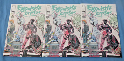 Exquisite Corpses #1 Wraparound 2nd print - 3 copies! Michael Walsh Variant Cvr
