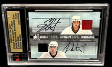 E. Staal / J. Staal 2006-07 ITG Ultimate Memorabilia Dual Auto Jersey Glove  /50