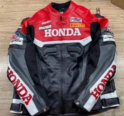 Honda Motorbike Leather Jacket MotoGP Honda Motorcycle Racing