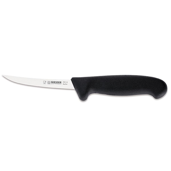 Giesser Ausbeinmesser 10 Cm Schwarz Ausbeiner Schmale Halbflexible Klinge 250510-image
