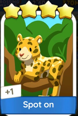 monopoly go sticker, Spot on