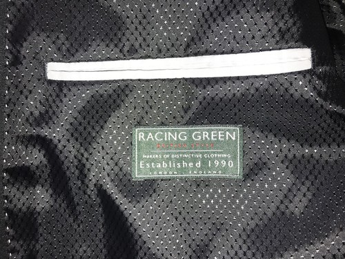 RACING GREEN - Mens BLACK WOOL DINNER SUIT - 44 Reg - W38 L30 - GORGEOUS TUXEDO - Picture 9 of 11