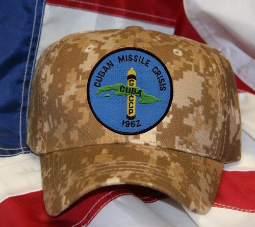 CUBAN MISSILE CRISIS 1962 JFK CIA CUBA HAT PATCH CAP US ARMED FORCES VETERAN WOW - Picture 16 of 20