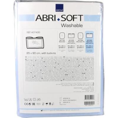 ABRI Soft waschb.Unterl.PU 85x90 cm m.Einsteckfl. 1 St