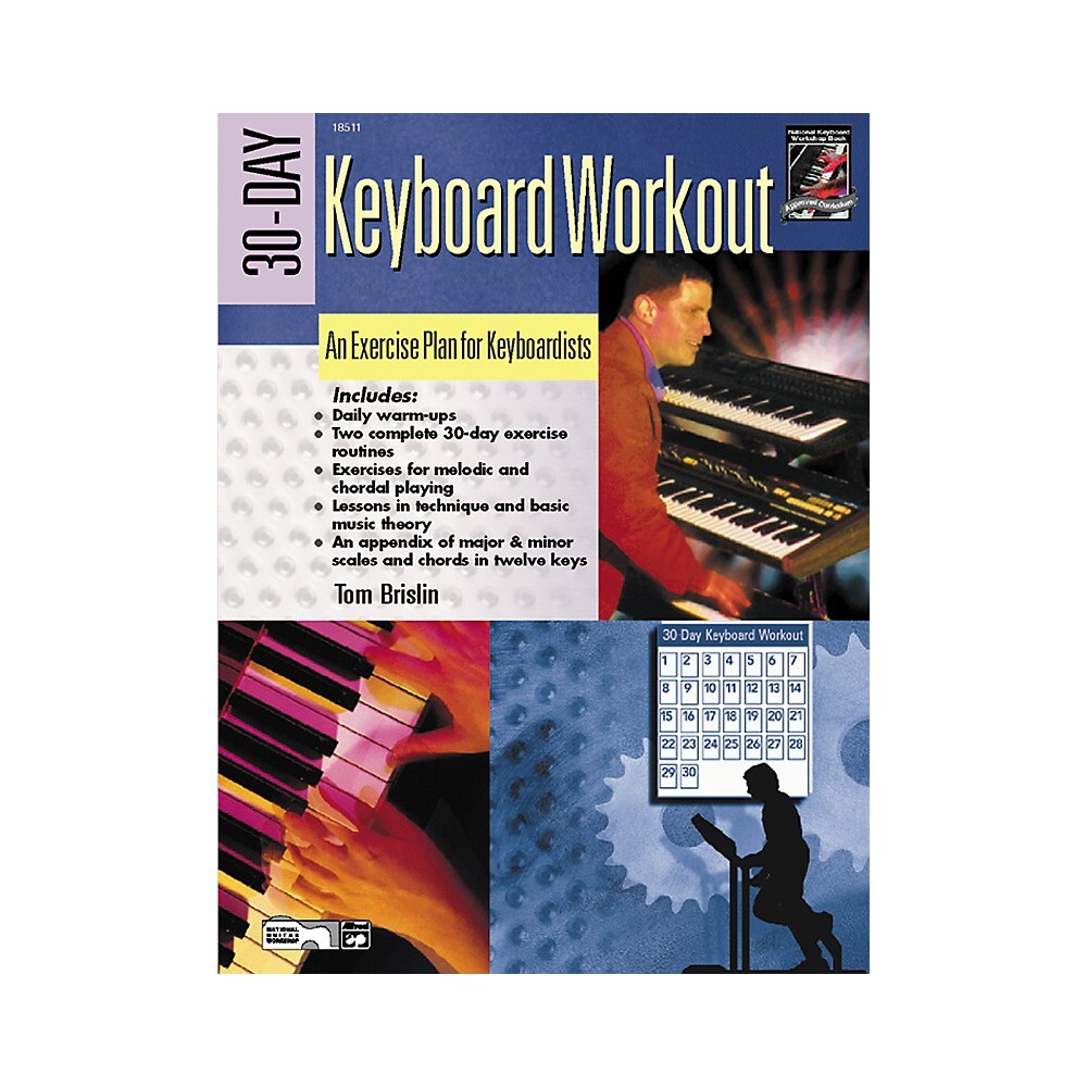 30-дневная книга Альфреда для тренировки игры на клавиатуре