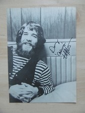 Doug Clifford "Creedence Clearwater Rivival" autograph signed A4 magazine image