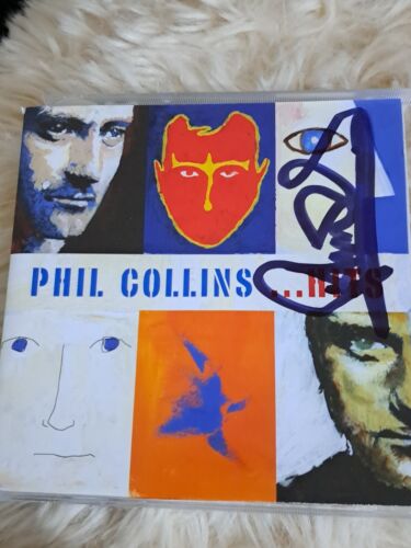 Phil Collins Hits Cd Signed - Zdjęcie 1 z 2