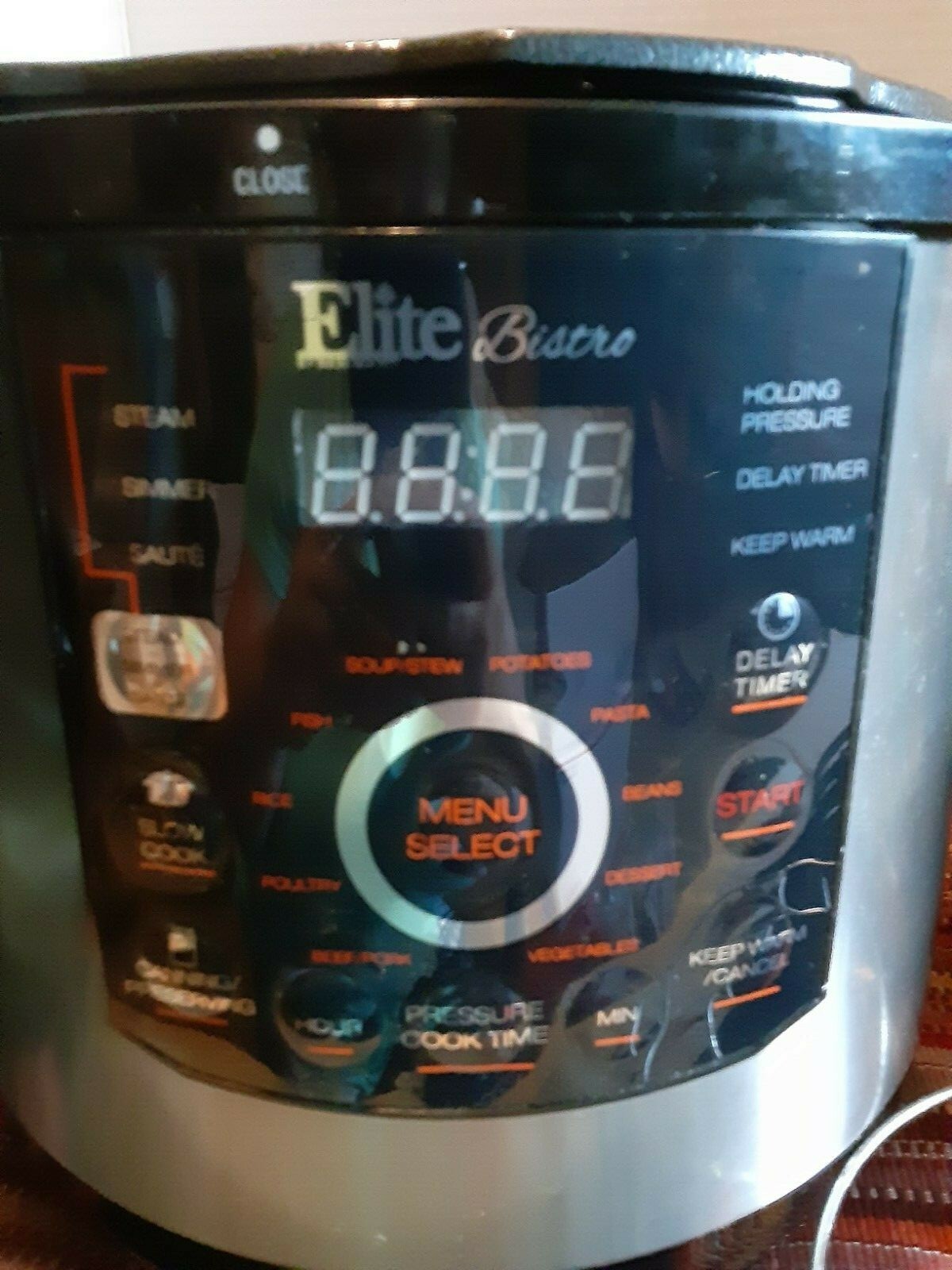 ELITE ELECTRIC PRESSURE COOKER 8 qt BY MAXIMATIC EPC816 eBay