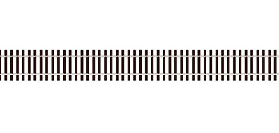 Peco SL-8300 HO Scale Code 83 36'' Flex Track with Wooden Ties (25 Pack)