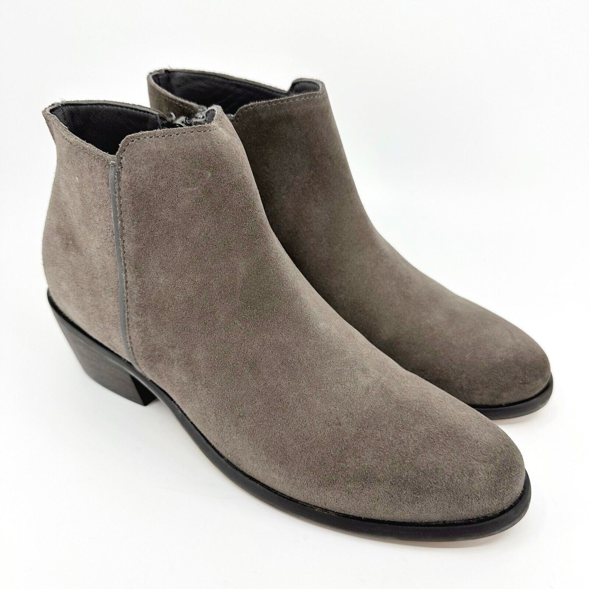 Thursday Boot Co Womens Smoke Gray Suede Downtown Boots Size