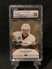 2016 Jake Guentzel /399 UD Fleer Showcase Hot Prospects CSG 10 Rookie Card RC 🔥