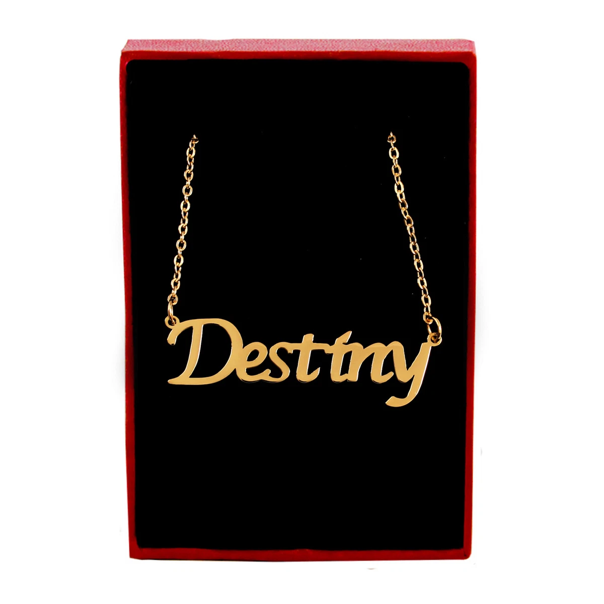 Destiny name deals necklace gold