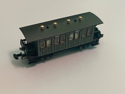 N SCALE RARE MINITRIX Royal Bavarian Compartrment Car