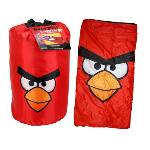 Angry Birds Trip Slumber Sack Cozy & Warm Kids Lightweight Slumber Sleeping Bag - Picture 1 of 7