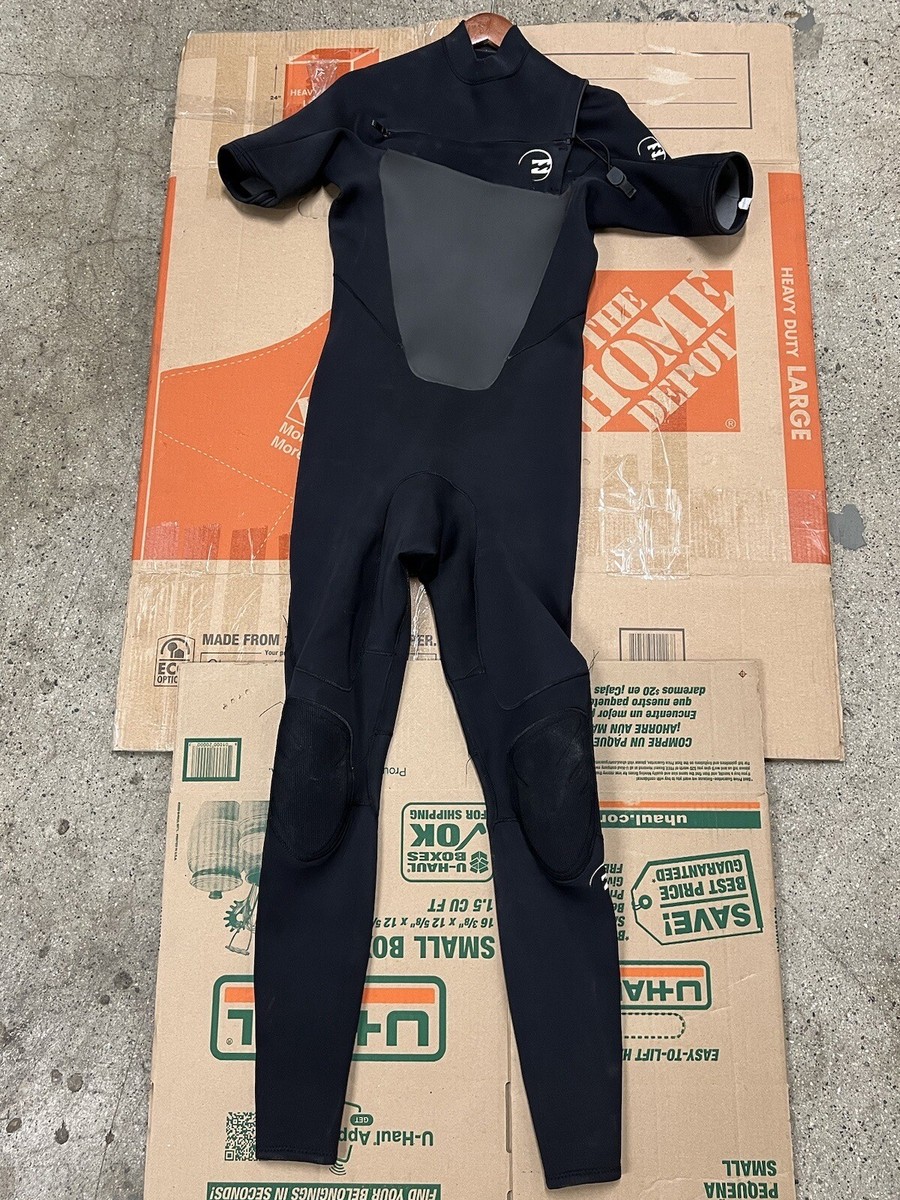 BILLABONG Men's FOIL 100% AX2 Superflex Wetsuit BLK Size L | eBay