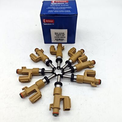 NEW 8x Denso Fuel Injectors For 2008-2021 Toyota Tundra 5.7L V8 23250-0S020 US