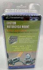 BRACKETRON Accessory Portable Electronics Motorcycle Mount - CMM-202-CH