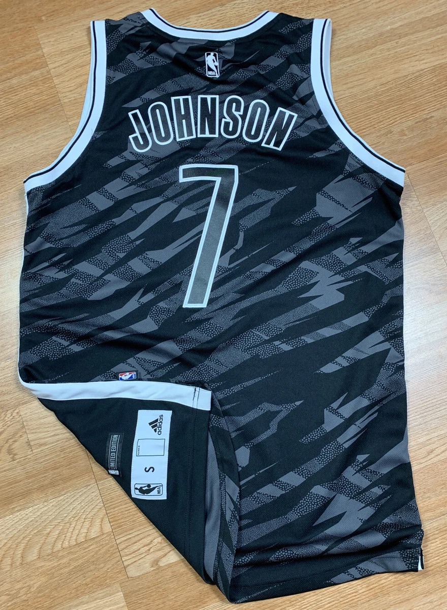 Adidas Brooklyn Nets Joe Johnson NBA Limited Edition Jersey Men s S Swingman