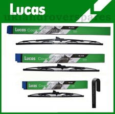 FORD FUSION 2002 - 2012 SET DI 3 LAME TERGICRISTALLO - 23",17" & 11" ELTA