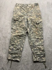 Military Combat Cargo Trousers Medium Digital Camo Insect Shield Ripstop USA