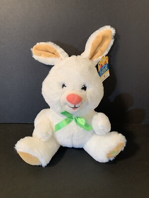 White Easter Bunny Plush stuffes Animal Rabbit -2020 American Greetings