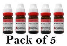 5X Dr Reckeweg Acid Aceticum 10M CH Dilution 11ml Each