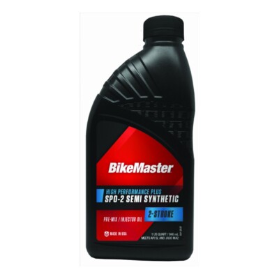 BikeMaster SPO-2 High Performance Plus Semi-Synthetic 2-Stroke Oil - 1 Quart