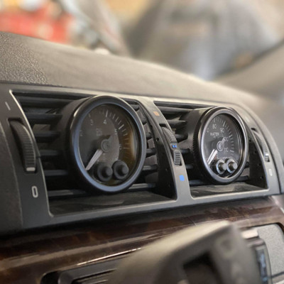 BMW 3 SERIES E46 52mm Anzeige Messgerät Halter Halterung Befestigung Zentral