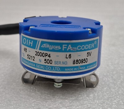 TAMAGAWA SEIKI FA-CODER OIH 48-2000P4-L6-5V Encoder TS 5212 N 500