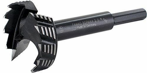 Famag 162201800 Punta Forstner WS 18 x 57 x 90 mm, S=8 mm, Tige