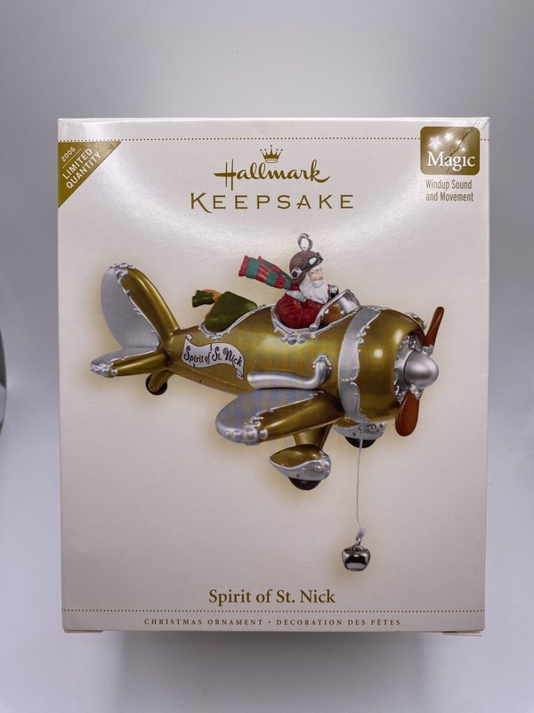 2006 Hallmark Keepsake Spirit of St. Nick Magic Ornament- NEW- READ